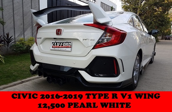 TYPE R WING ABS PLASTIC CIVIC 2016-2021