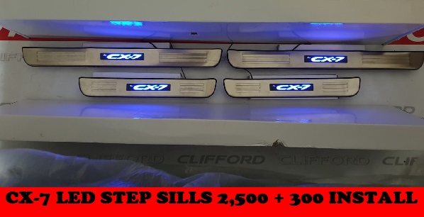 CX7 LED STEP SILLS 